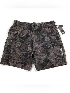 LCKR Camo Cargo Shorts Black & Gray NEW! Retail $44.95